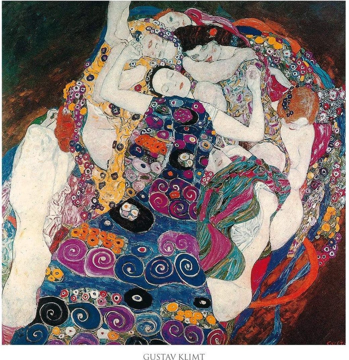 PGM Kunstdruk Gustav Klimt - La vergine 70x70cm Divers