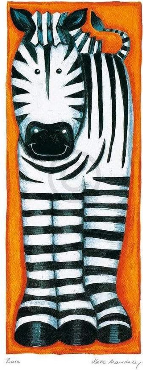 PGM Kunstdruk Kate Mawdsley - Zara 15x30cm Divers