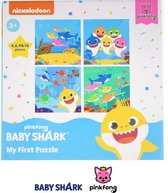 Baby Shark - Baby Shark puzzel - Vier in een - Puzzel - My Firts Puzzle - Vanaf 3 jaar - 4 puzzels - Doo Doo - Nickelodeon