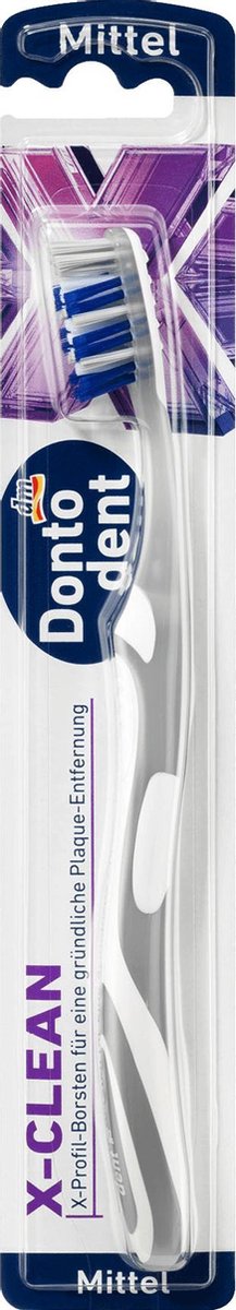 Dontodent Tandenborstel X-Clean medium (1 stuk)