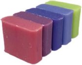 Soap bar set - handzeep savon de marseille Kers, Patchouli, Violet, Lavendel, Limoen 5x30 gr. kerstcadeautje