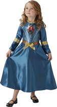 Rubies -Schotse Prinses Merida Brave Animaiefilm - Meisje - blauw - Maat 104 - Carnavalskleding - Verkleedkleding
