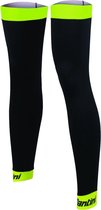 Santini Behot Light Weight Leg Warmers Geel - Maat XS/S