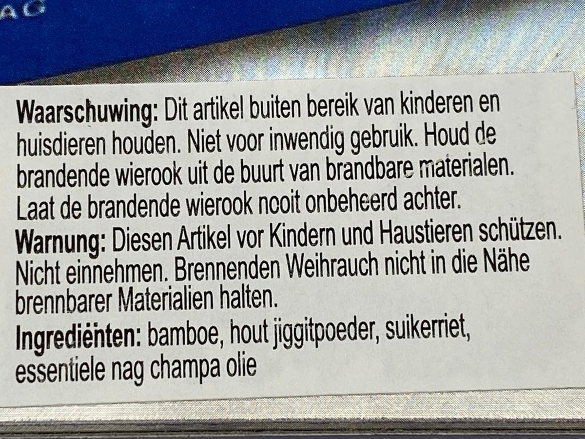 Darshan incense sticks Groot Verpakking Wierook - Geurstokjes - Hem - Anti Stress - 120 Stuks Zwart-E