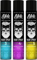 YOLO Perfect Hair Styling Mega Strond 5 Hairspray - Haarspray - 400 ml