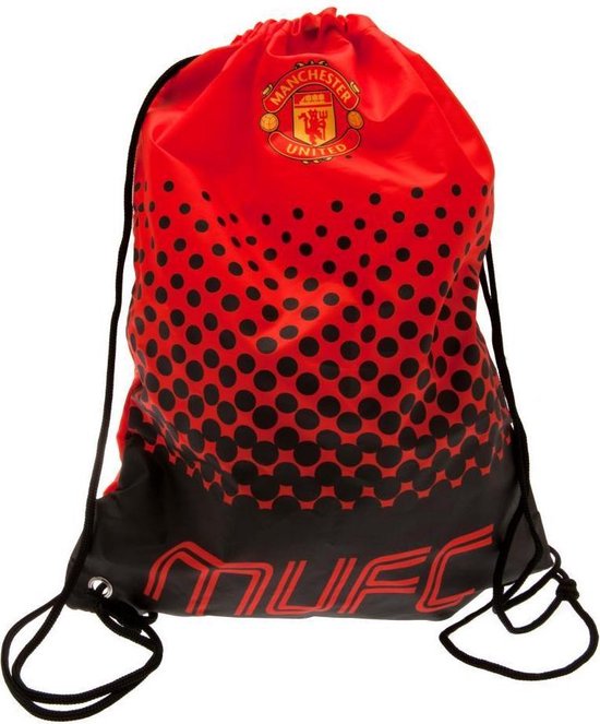 Manchester United Zwemtas - Turnzak - rood/zwart