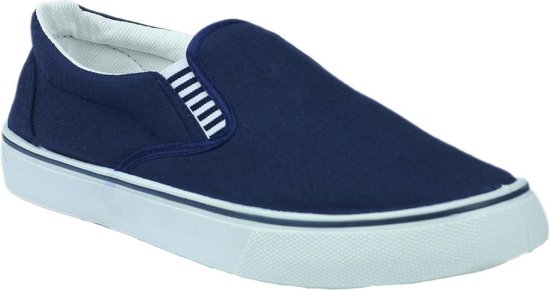 Canvas navy-blauwe Bootschoen maat 46 | Bestel nu!