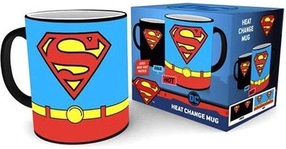 Goedkoopste Gb Eye Warmtemok Superman Multicolor 300 Ml