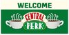 Friends Metal Central Perk Plaque (Green/White)