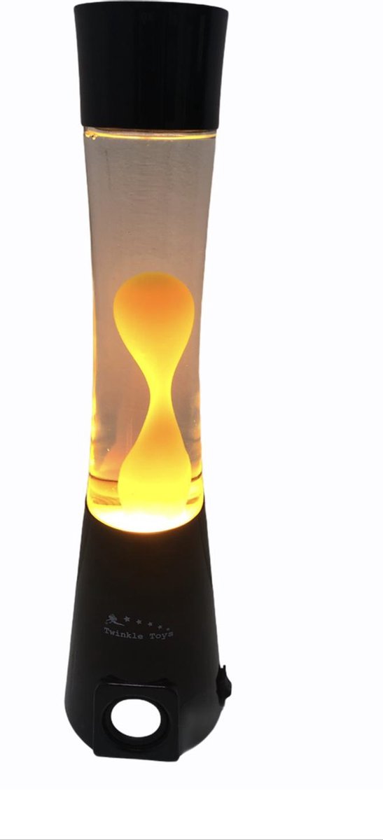 Lava Bluetooth lamp geel (Twinkle Toys)