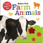 Baby's First Felt Flap Book- Baby's First Farm Animals