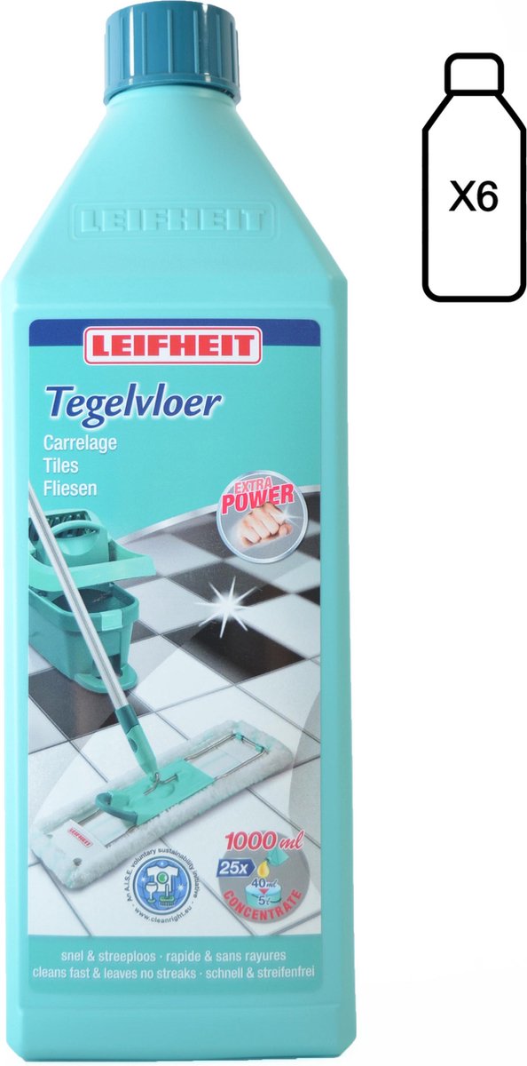 Leifheit Tegelreiniger Multipack 6 stuks