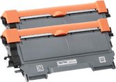 Compatible XL Dualpack Laser toner cartridges voor Brother TN-2220 | Geschikt voor Brother DCP 7060, DCP 7065DN, 7070DW, Fax 2840, 2845, 2940, HL 2240, 2240D, 2250DN, 2270DW, MFC 7