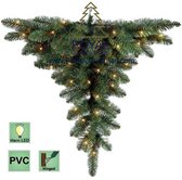 Royal Christmas® - Hang - Plafond Kunstkerstboom op de kop - 70 LED Lampjes - 120 cm