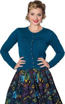 Dancing Days - PIONTELLE KNIT Cardigan - XL - Blauw