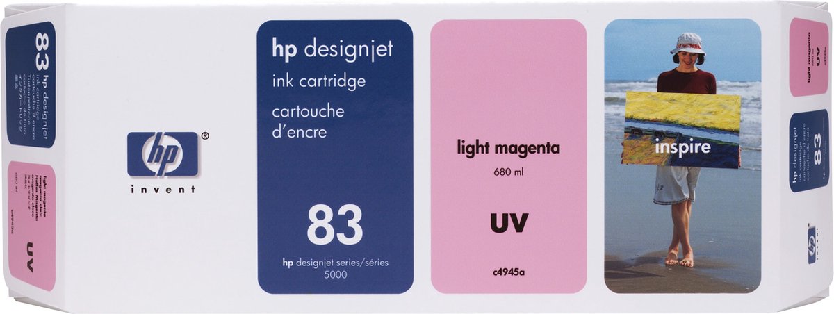 HP 83 - Inktcartridge / Licht Magenta (C4945A)