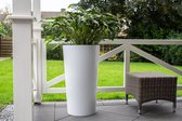 Endersen bloempot Venetië H 75,3 cm Zilver grijs OP=OP!