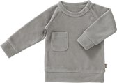 Fresk sweater velours Paloma grey