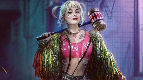 Harley Quinn ( pantalon, haut, veste à paillettes) | Oiseaux de proie  (2020) | bol.com