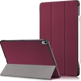 Tri-Fold Book Case - iPad Air (2020 / 2022) Hoesje - Bordeaux