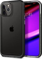 Spigen Neo Hybrid Crystal Apple iPhone 12 / 12 Pro Hoesje - Zwart