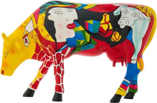 Cowparade Large Hommage to Picowso's African Period