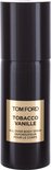 Zwarte Tom Ford Tobacco Vanille body spray met goudkleurig etiket.