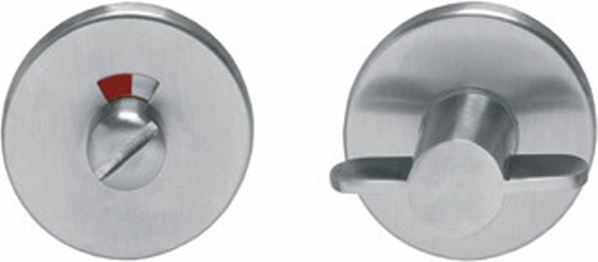 Intersteel Rozet toilet-/badkamersluiting rond rvs geborsteld 8 mm