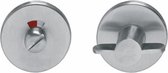 Fermeture WC Intersteel - 8mm plat rond dissimulé 50x4mm - Inox - 0035.346760