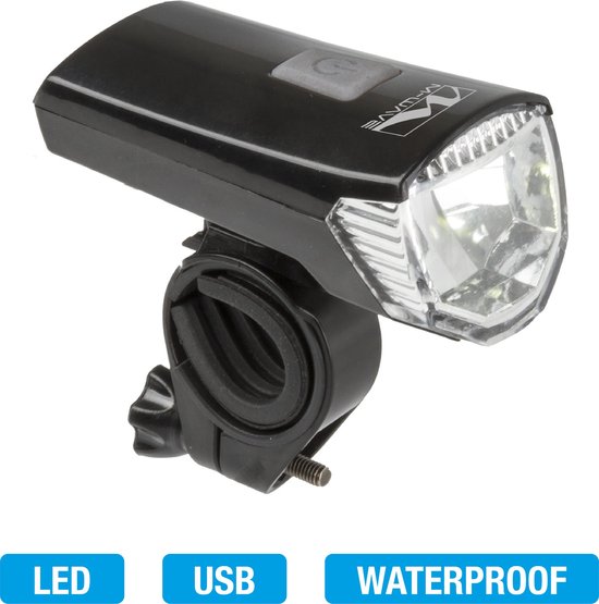 passage Voorloper Tante Voorlicht fiets - LED - USB oplaadbaar - Universeel - Waterdicht - helder  fietslamp -... | bol.com