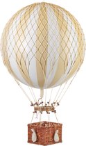 Authentic Models - Luchtballon Jules Verne - wit/ivoor - diameter luchtballon 42cm