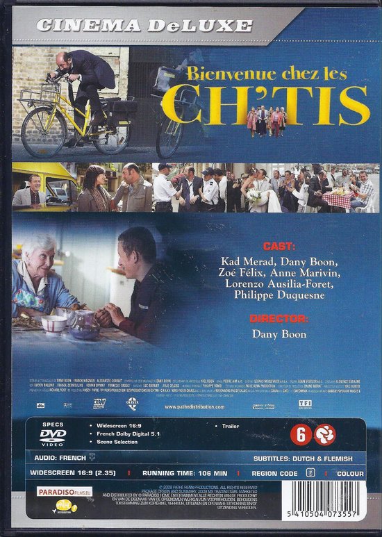 Bienvenue Chez Les Ch'Tis (DVD) - Movie