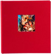 GOLDBUCH GOL-31984 Fotoboek BELLA VISTA rood, 30x31 cm, 100 pagina's