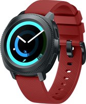 watchbands-shop.nl bandje - Samsung Galaxy Watch (42mm)/Gear Sport - Rood - S