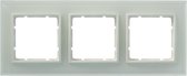 Berker Afdekraam 3-Voudig Glas Wit B.1-B.3-B.7 (Te combineren met Berker S1 serie)