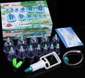 Allernieuwste Cupping Set 12-Delig - Cellulite Cups - Vacuüm Massage Cups - Massage Cups - Anti Cellulitis behandeling - Cupping Therapy