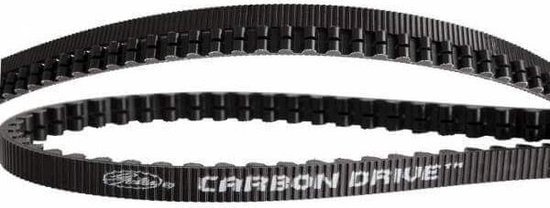 Gates CDX tandriem Carbon Drive 120T zwart