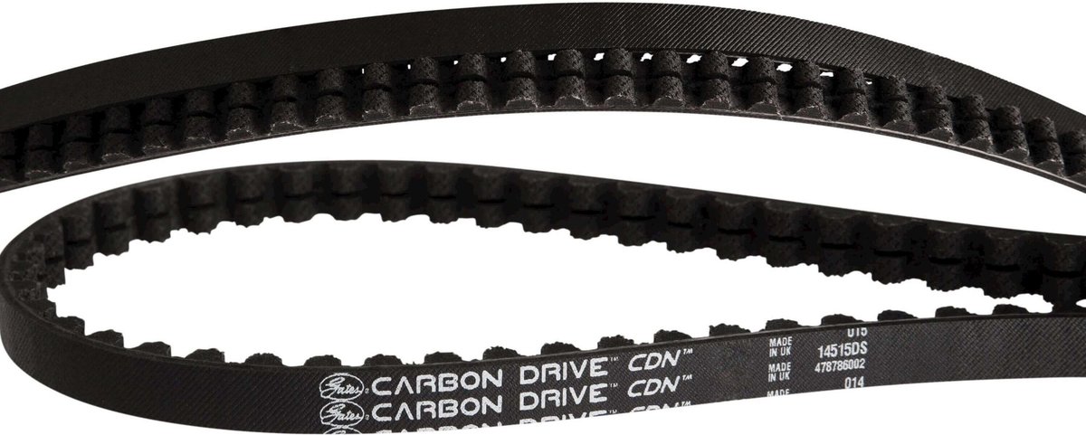 Gates CDN Belt Carbon Drive 118T Zwart 1298mm Fietsketting