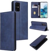EmpX Telefoonhoesje - Book Case - Geschikt Voor Samsung Galaxy S20 Plus - Blauw