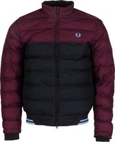 Fred Perry Jas - Mannen - bordeaux rood,zwart,blauw