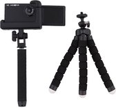 S&C - vlogcamera HD met Inclusief selfie-stick en driepoot vlog cam