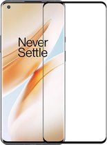 Shop4 - OnePlus 8 Pro Glazen Screenprotector - Edge-To-Edge Gehard Glas Transparant