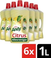 Andy Allesreiniger Citrus - 6 x 1L - Voordeelverpakking