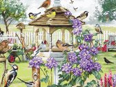 Letistitch borduurpakket vogelhuis | Bird Table 944 met telpatroon