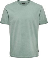 ONLY & SONS ONSMILLENIUM LIFE REG SS WASHED TEE NOOS Heren T-shirt - Maat XS