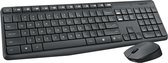 Logitech LGT-MK235 Draadloze Muis En Keyboard Combiverpakking Standaard Usb Us International Zwart