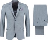 GENTS | Pak Kostuum Heren perSignori 2D melange lichtblauw Maat 50