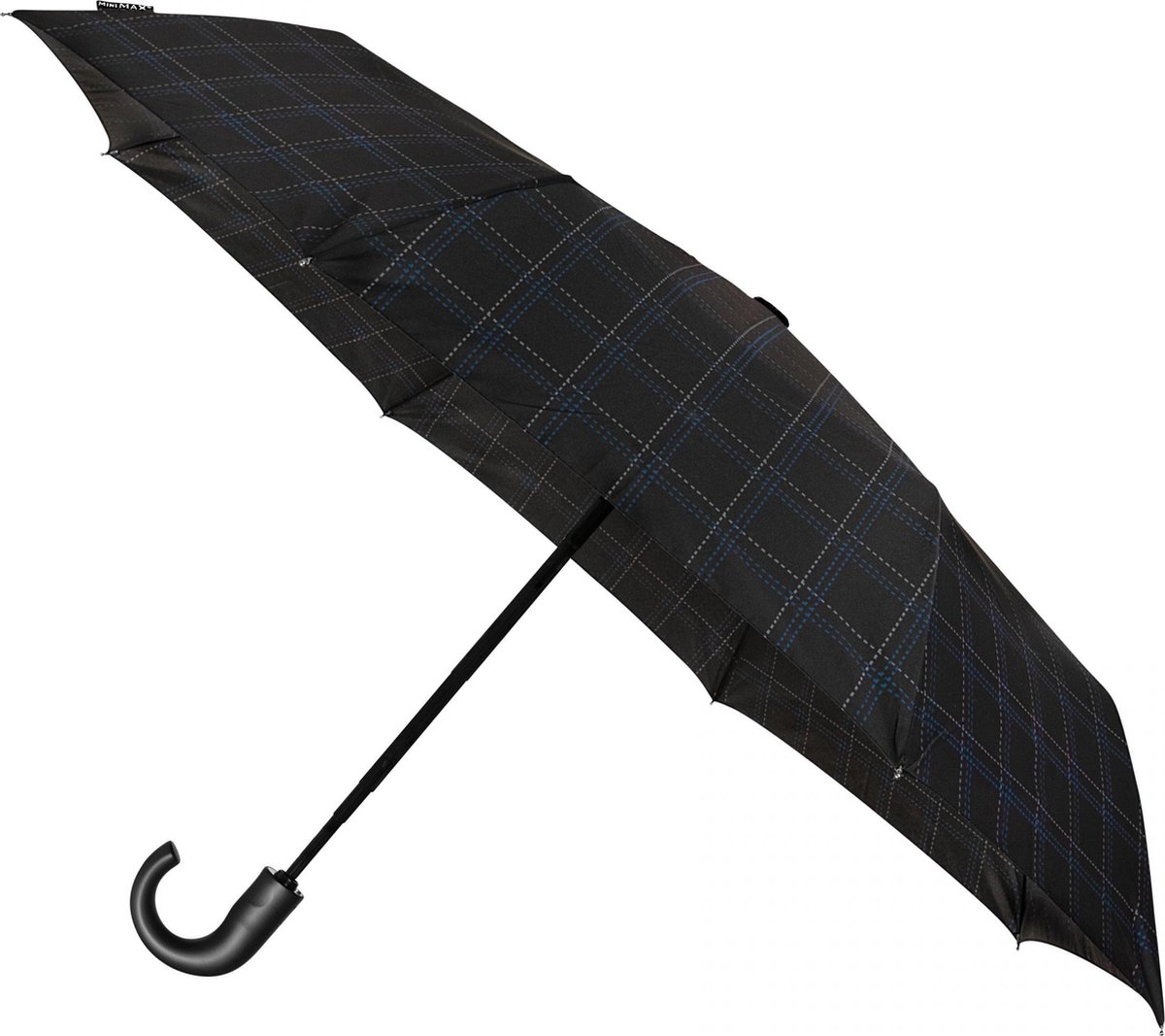 Minimax Paraplu 98 Cm Windproof Zwart/blauw