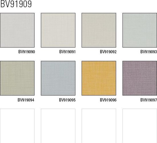 Uni kleuren behang Profhome BV919096-DI vliesbehang hardvinyl warmdruk in  reliëf... | bol
