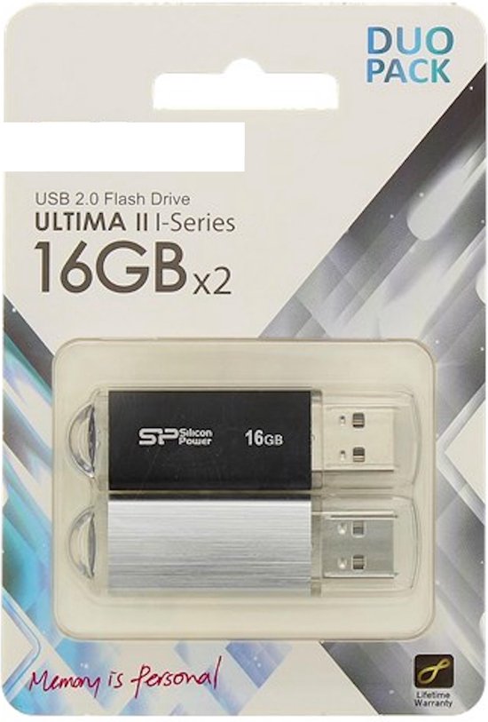 S&C - duo-pack USB-sticks usb computer 16 gig flash drive | bol.com